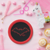 Assiettes En Carton Logo Gotham Knights Red Hood (Fête)