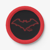 Assiettes En Carton Logo Gotham Knights Red Hood (Devant)