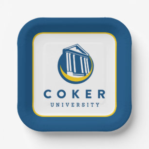 Assiettes En Carton Logo officiel de l'Université Coker