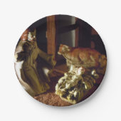 ASSIETTES EN CARTON LOIN DANS MANGER (Devant)