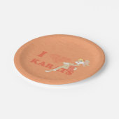 Assiettes En Carton Lola Bunny I Heart Karats (Angle)