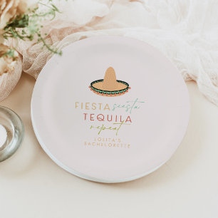 Assiettes En Carton LOLITA Fiesta Siesta Tequila Table Bachelorette