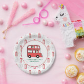 Assiettes En Carton London Thème Enfants Fête d'anniversaire conjointe (Fête)