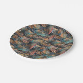 Assiettes En Carton Londres à Noël & Nouvel An en aquarelles (Angle)