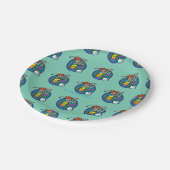 Assiettes En Carton "Long Shot" (Angle)