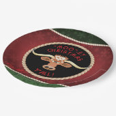 Assiettes En Carton Longhorn Steer (Angle)