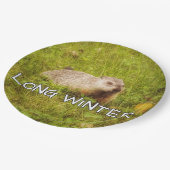 Assiettes En Carton Longue plaque d'hiver (Angle)