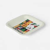Assiettes En Carton LOONEY TUNES™ BUGS BUNNY™ Holidays Badge (Angulaire)