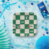 Assiettes En Carton LOONEY TUNES™ Soccer Grid Pattern (Fête)