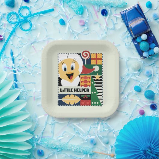 Assiettes En Carton LOONEY TUNES™ TWEETY™ Little Helper (Fête)