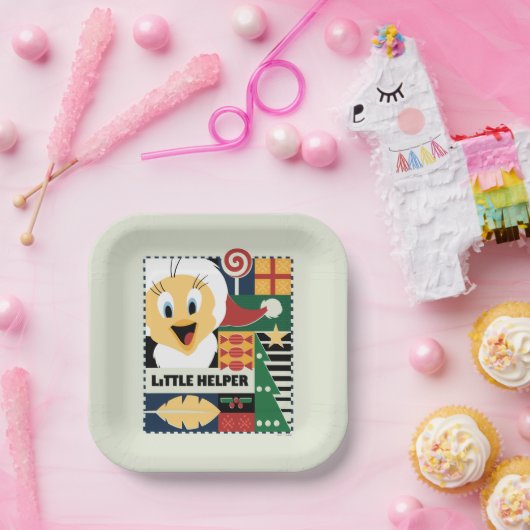 Assiettes En Carton LOONEY TUNES™ TWEETY™ Little Helper (Fête)