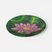 Assiettes En Carton Lotus Blossom (Lily Pad) (Angle)
