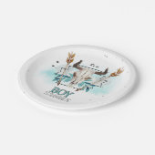 Assiettes En Carton L'Ouest sauvage | Crâne et flèches rustiques | C'e (Angle)