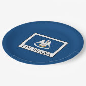 Assiettes En Carton Louisiane (Angle)