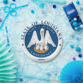 Assiettes En Carton Louisiane (Fête)