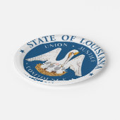 Assiettes En Carton Louisiane (Angle)