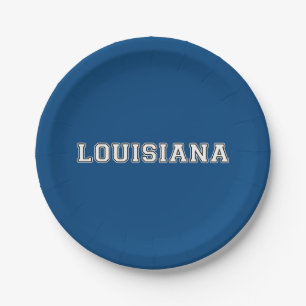 Assiettes En Carton Louisiane