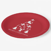 Assiettes En Carton Louisiane Noël Cajun (Angle)