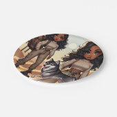 Assiettes En Carton Loup d'aventure et de style (Angle)