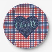 Assiettes En Carton Love Fall Kitsch Mariage campagnard Plaques (Devant)