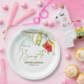 Assiettes En Carton Love Is Brewing Hummingbird Tea Party (Fête)