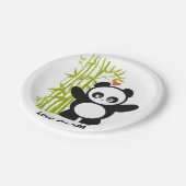 Assiettes En Carton Love Panda® (Angle)