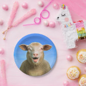 Assiettes En Carton Lucie the sheep (Fête)
