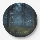 Assiettes En Carton lucioles (Devant)