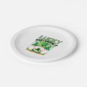 Assiettes En Carton Lucky And I Gnome It St Patrick's Day T Shirt (Angle)