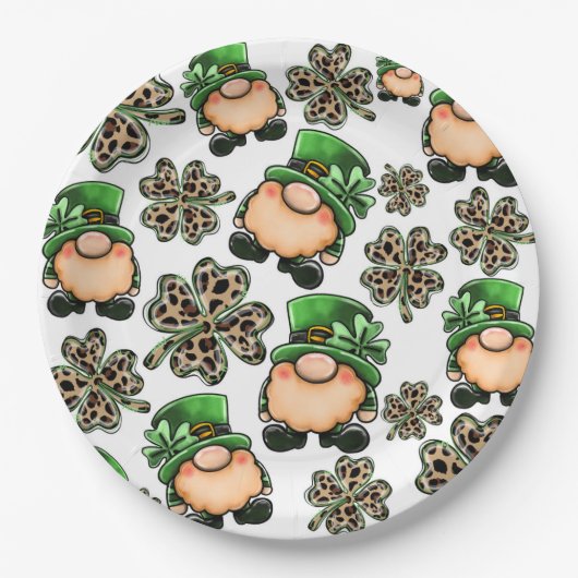 Assiettes En Carton Lucky And Wild (Devant)