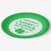 Assiettes En Carton Lucky Little Birthday (Angle)