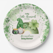 Assiettes En Carton Lucky Little Shamrock Baby shower (Devant)