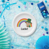 Assiettes En Carton Lucky Monkey Leprechaun (Fête)