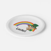 Assiettes En Carton Lucky Monkey Leprechaun (Angle)
