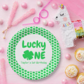Assiettes En Carton Lucky One 1er anniversaire (Fête)