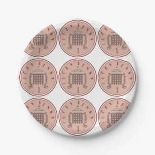 Assiettes En Carton Lucky Penny