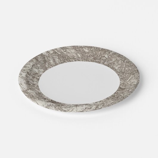 Assiettes En Carton Lucon (Angle)