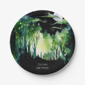 Assiettes En Carton Lueur de luciole (Devant)