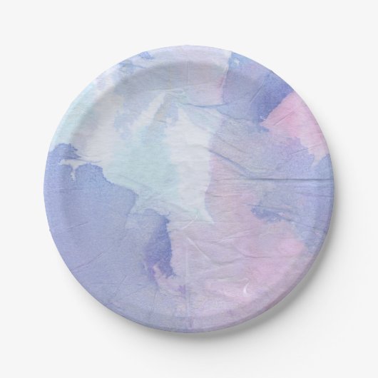 Assiettes En Carton Lumières du nord II (Devant)