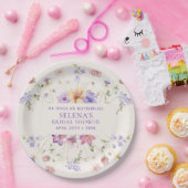 Assiettes En Carton Lunch en l'honneur du mariage He Gives Me Purple B (Fête)