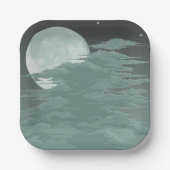 Assiettes En Carton Lune (Recto)