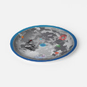 Assiettes En Carton Lune (Angle)