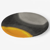 Assiettes En Carton Lune Astéroïde Sun Galaxy Anniversaire (Angle)