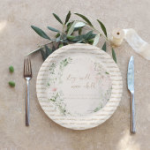 Assiettes En Carton Lune | Baby shower Hippie Boho