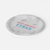 Assiettes En Carton Lune Espace Extérieur Anniversaire Plaques Papier (Angle)