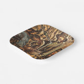 Assiettes En Carton Lune faisant blanc éclair Whiskey Liqueur (Angulaire)