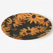 Assiettes En Carton lunettes noires (Angle)