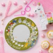 Assiettes En Carton Lutte de partie (Fête)