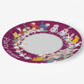 Assiettes En Carton Lutte de partie (Angle)