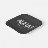 Assiettes En Carton Luxe (Angulaire)